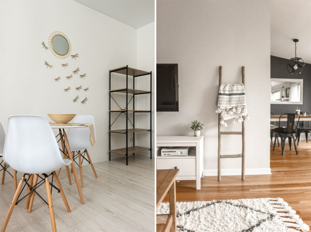 Natural Shades and additional décor items