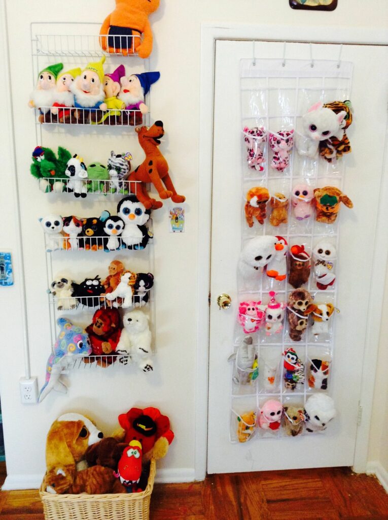 Plush Storage behind the Door