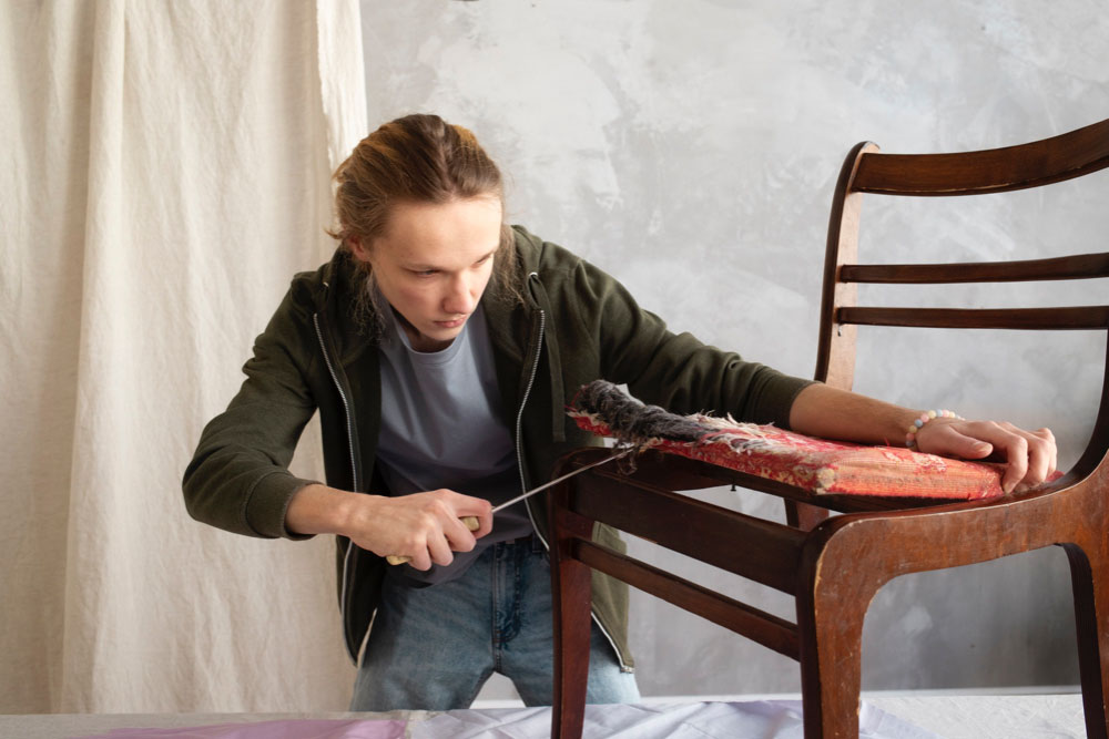 Reupholstering