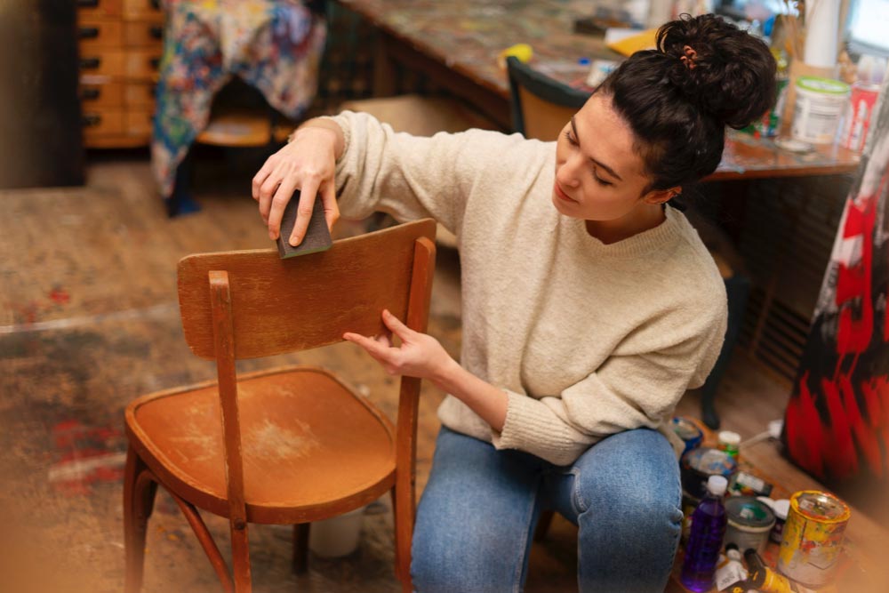 Varnishing the Chair