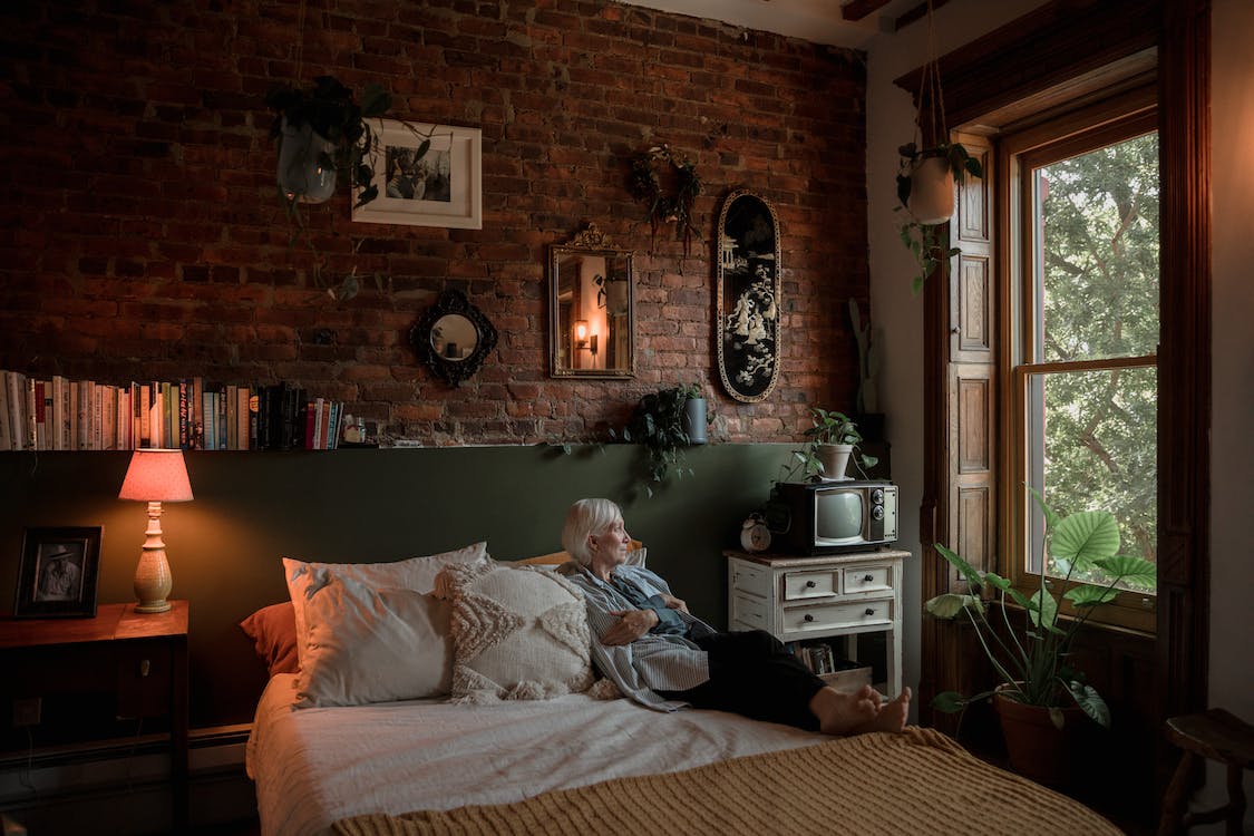 vintage bedroom design