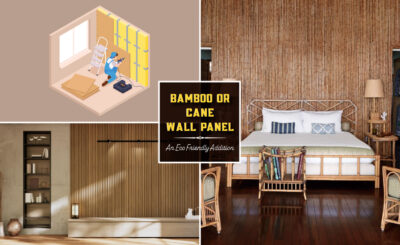 A Step Closer To Nature With DIY Bamboo Wall Panel