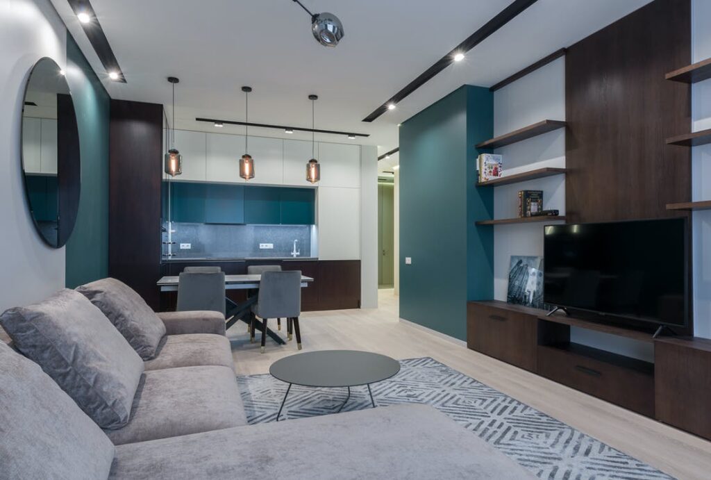 Aqua and turquoise Living Room Aqua and turquoise Living Room