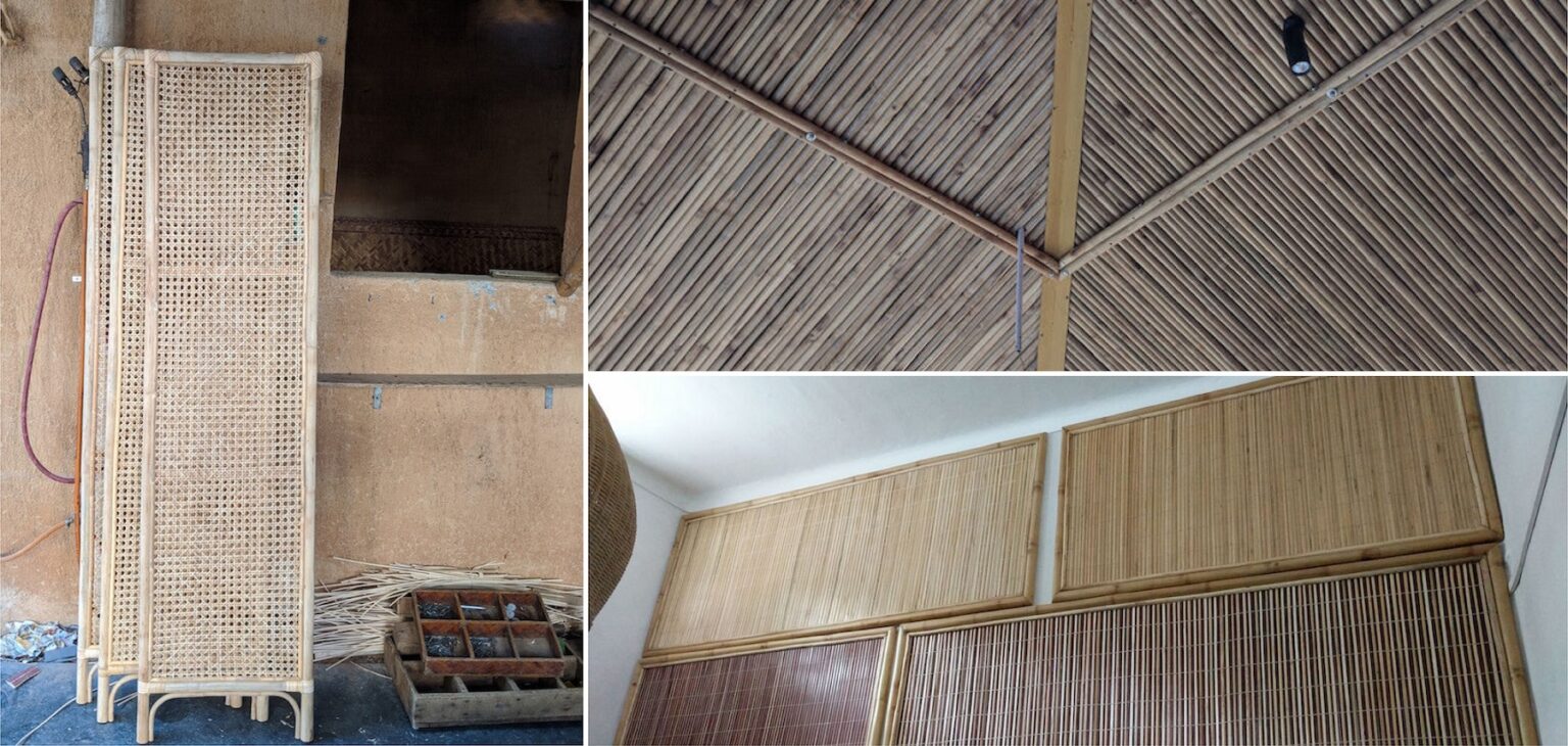 Bamboo vs Cane Wall Panels