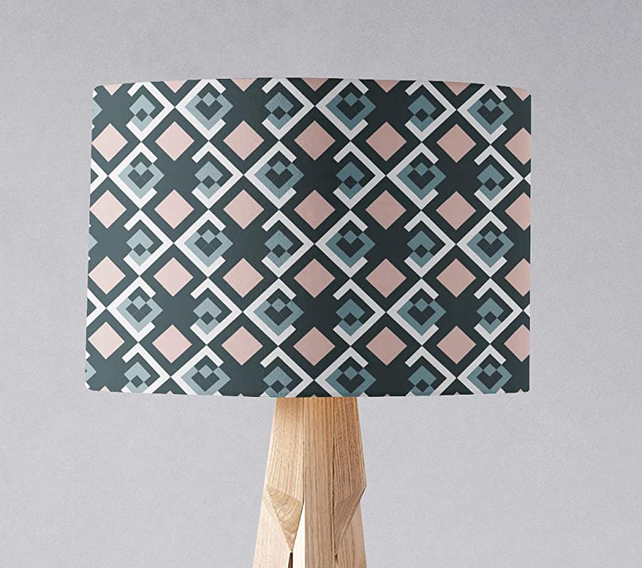 Lamp Revamp with geometric pattern