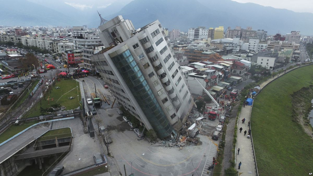 Destruction Caused by Soil Liquefaction Destruction Caused by Soil Liquefaction