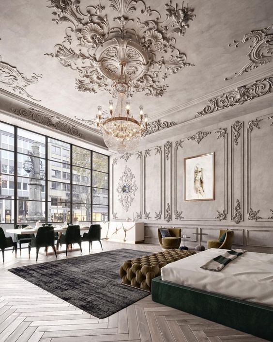 Gothic style Detailed Ceiling Gothic style Detailed Ceiling
