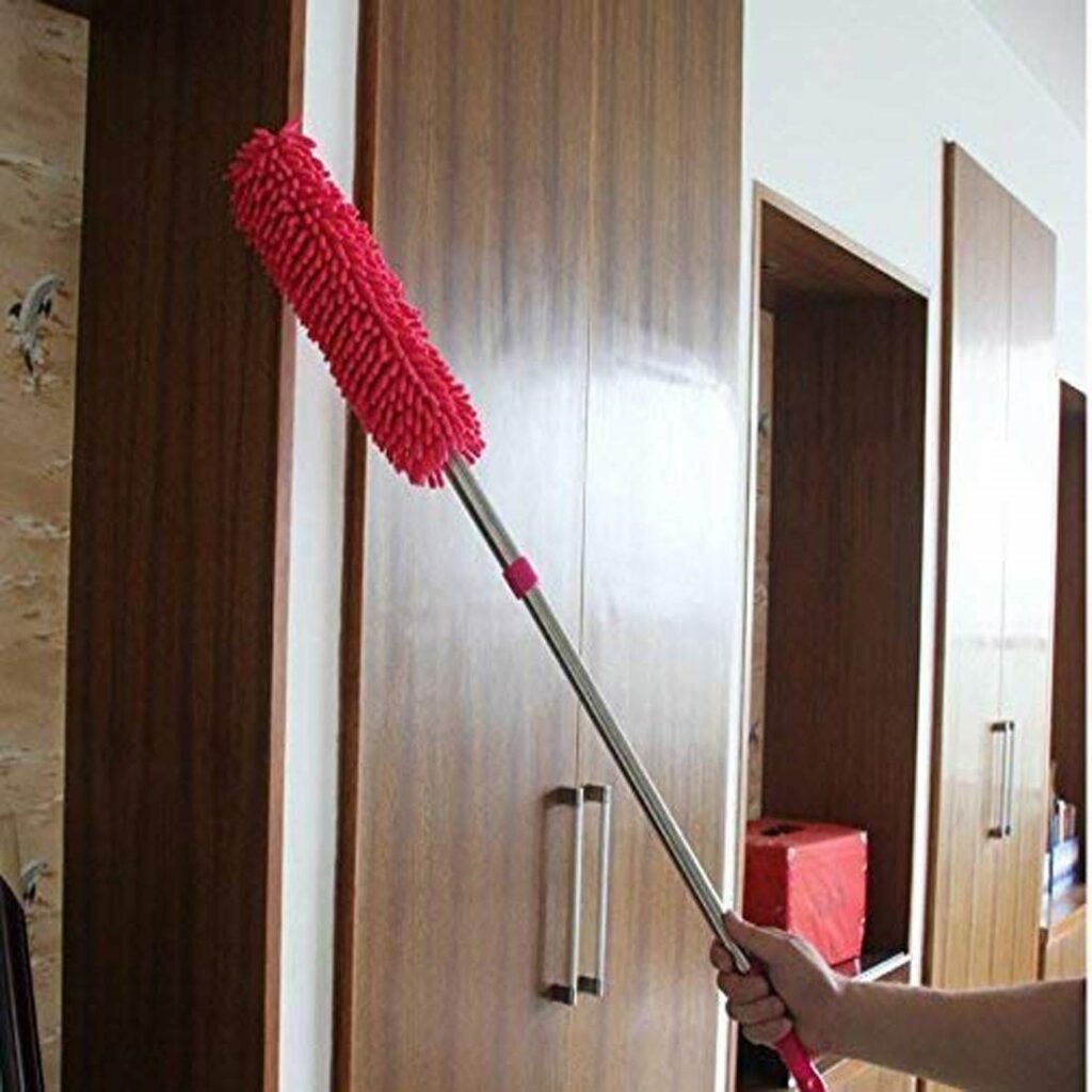 Extendable Microfiber Duster With Telescopic Pole Extendable Microfiber Duster With Telescopic Pole