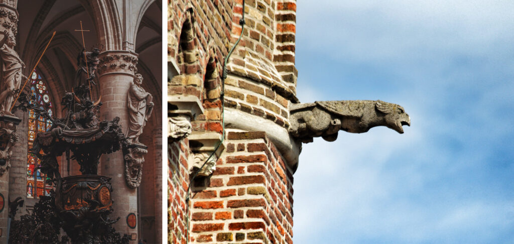 Gothic Mythical Statues Gothic Mythical Statues