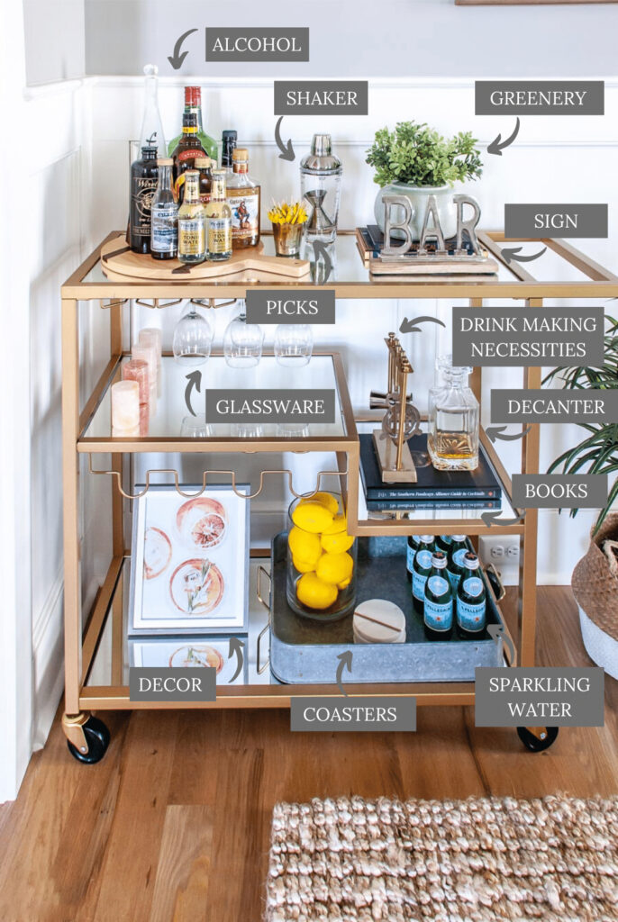Requirements of bar cart styling Requirements of bar cart styling