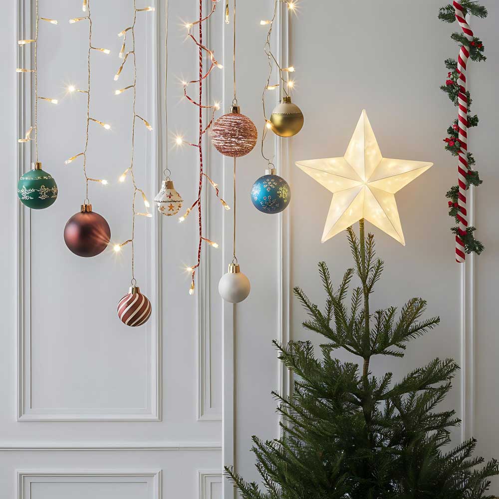 Silver Paint on Christmas Ornament