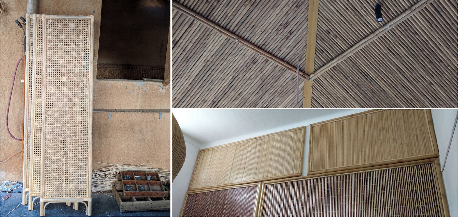 Various Uses of Bamboo or Cane Panels Various Uses of Bamboo or Cane Panels