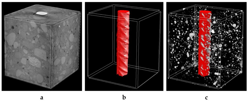 X-ray Radiography of the Concrete Cube X-ray Radiography of the Concrete Cube
