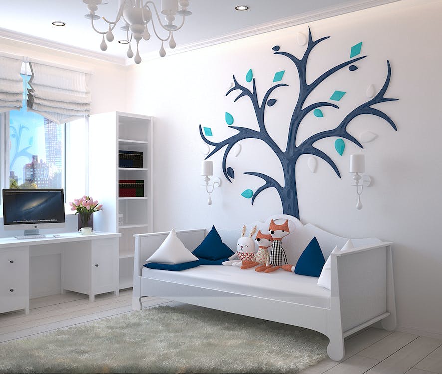 Accents in room