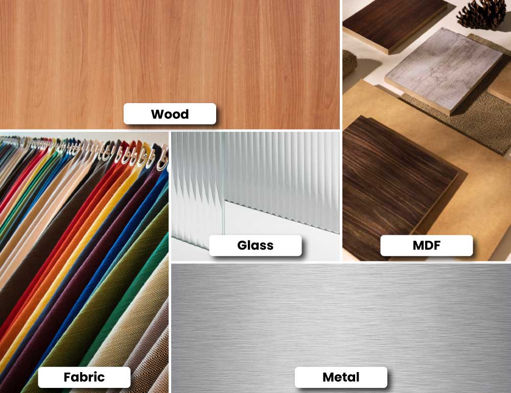 Closet Door Materials