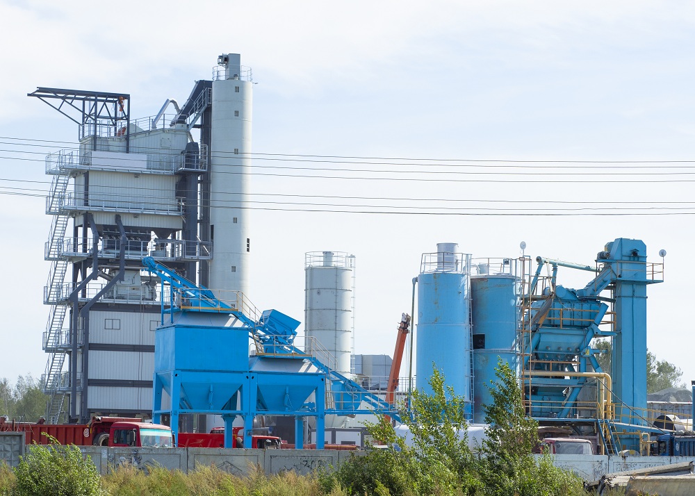 Concrete batching point Concrete batching point