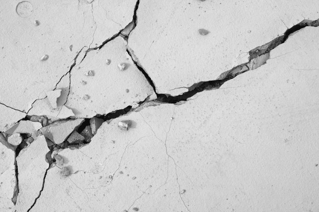 Cracks in concrete Cracks in concrete