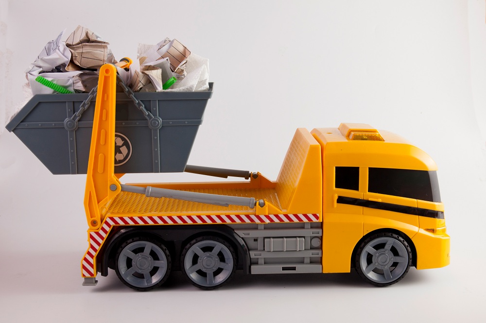 Equipment of rubbish removal services