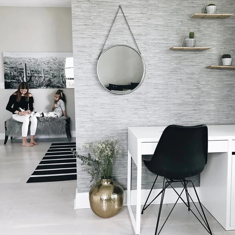 Faux Grasscloth
