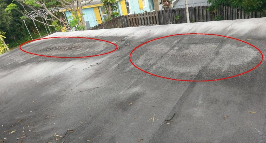 Low spots in concrete slab Low spots in concrete slab