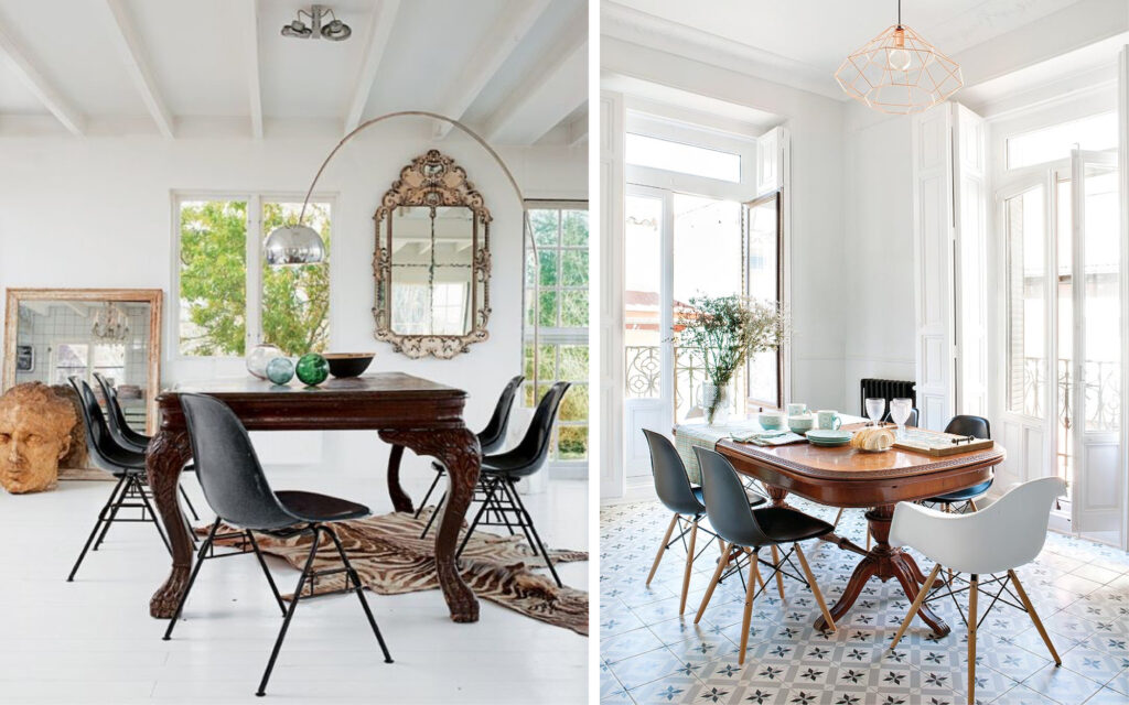 Making space for traditional table
