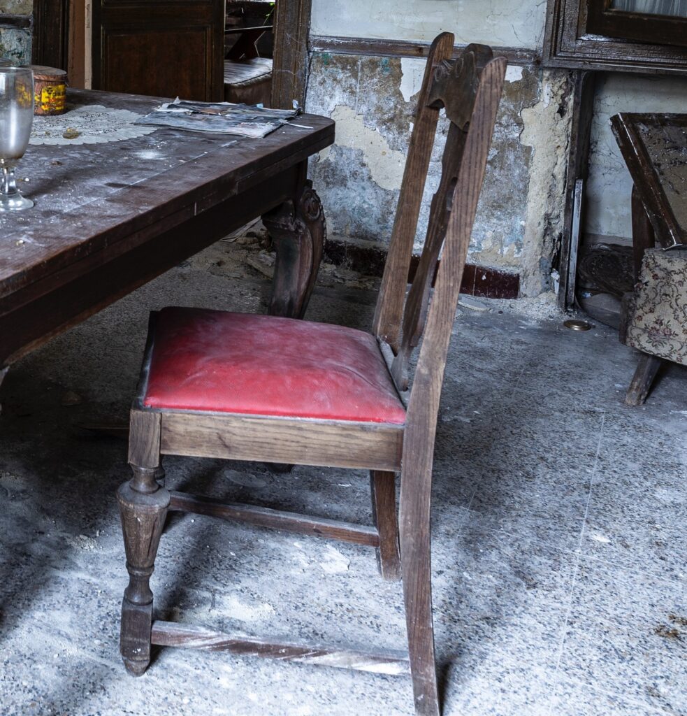 Old wooden chair