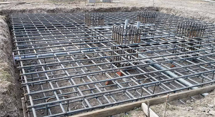 Proper steel bar spacing Proper steel bar spacing