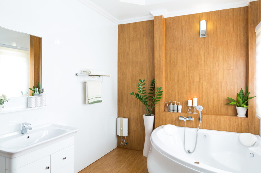 Provide Bathroom Storage Space Provide Bathroom Storage Space