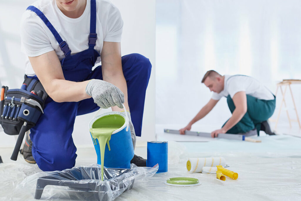 Skills and experience of painting contractor