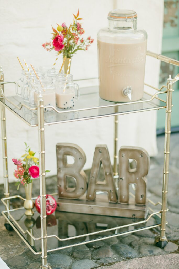 The Green Bar Cart With Home Decor Plants The Green Bar Cart With Home Decor Plants
