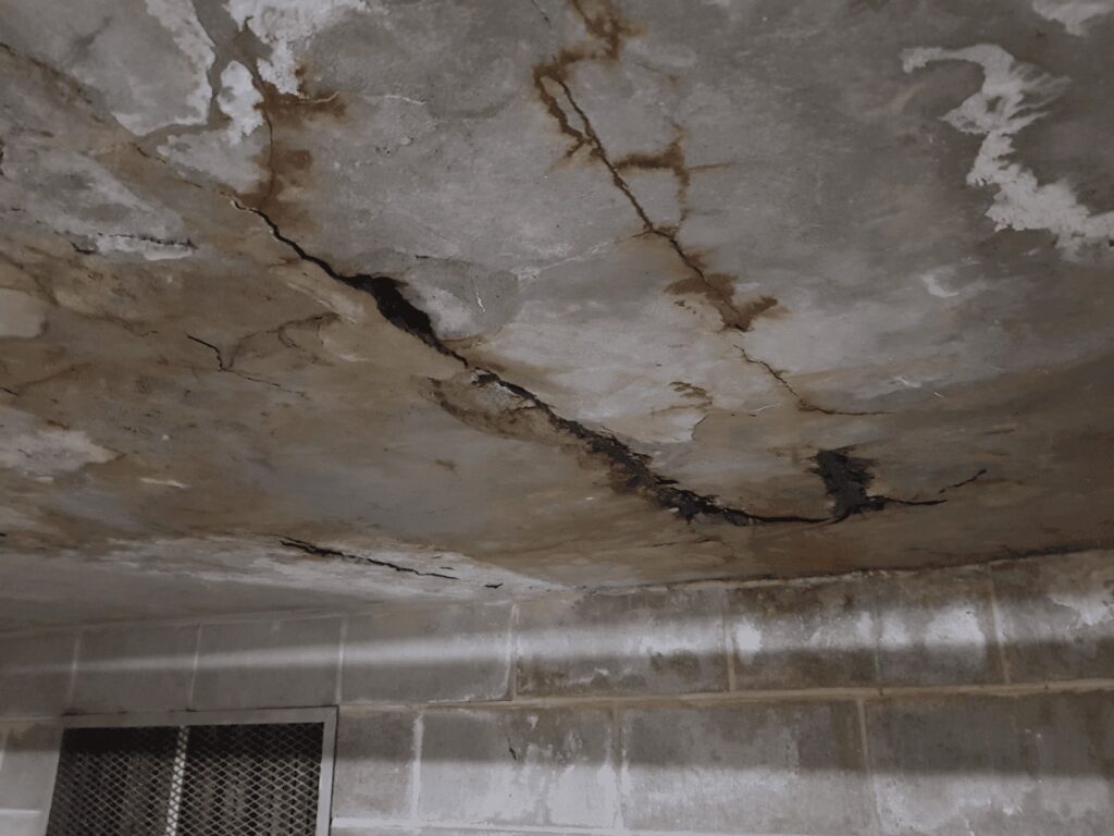 Water Leakage in slab Water Leakage in slab