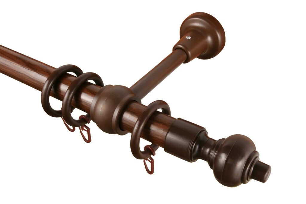 Wood Curtain Finial Wood Curtain Finial