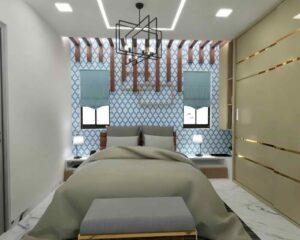 modern designed bedroom - 3