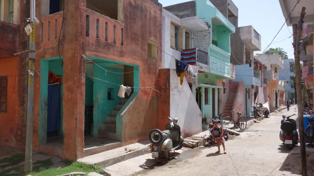 Alleys of Doshi’s Aranya Project Alleys of Doshi’s Aranya Project