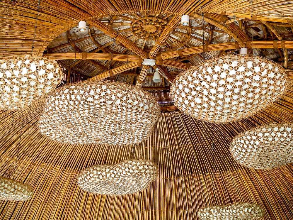 Bamboo In Home Décor With Bamboo Ceiling