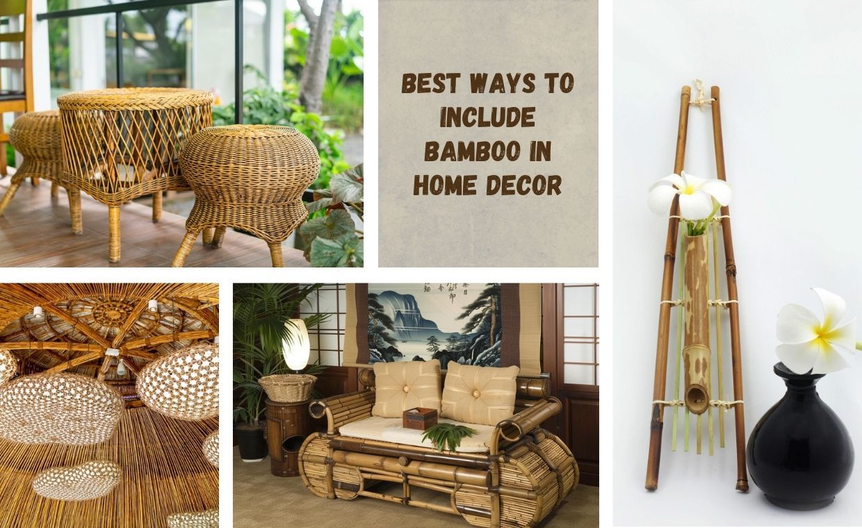 Best Ways To Include Bamboo In Home decor