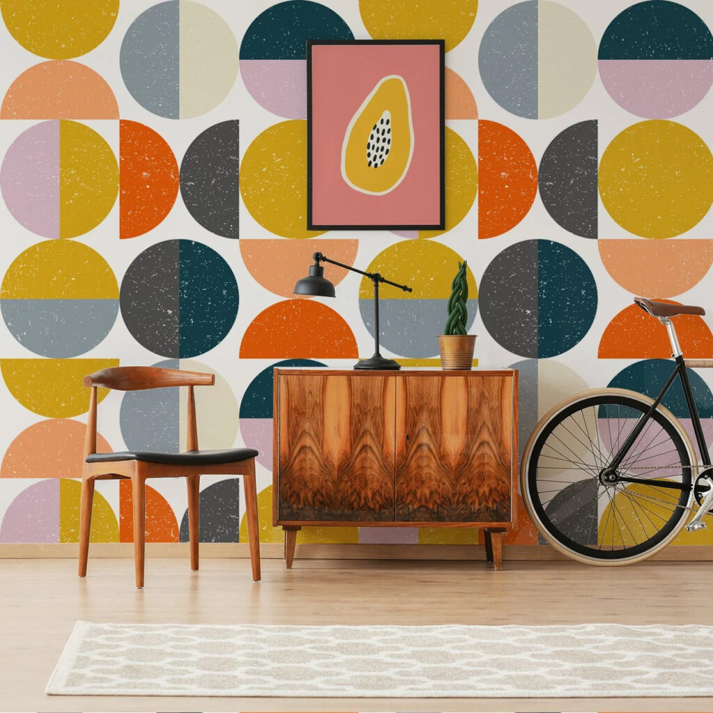 Bold Patterns on Walls and Floors