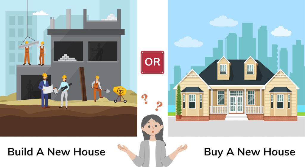 Buy A New House Or Build A New House Buy A New House Or Build A New House