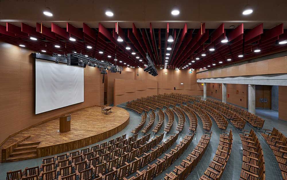 Interiors of BV Doshi’s CEPT