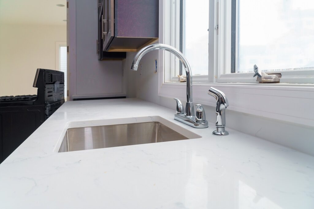 Kitchen Countertop, Sink & Tap