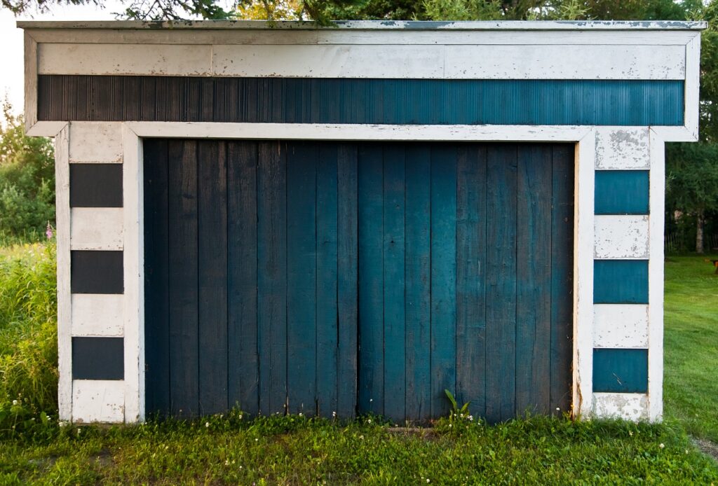Outdated Garage Door