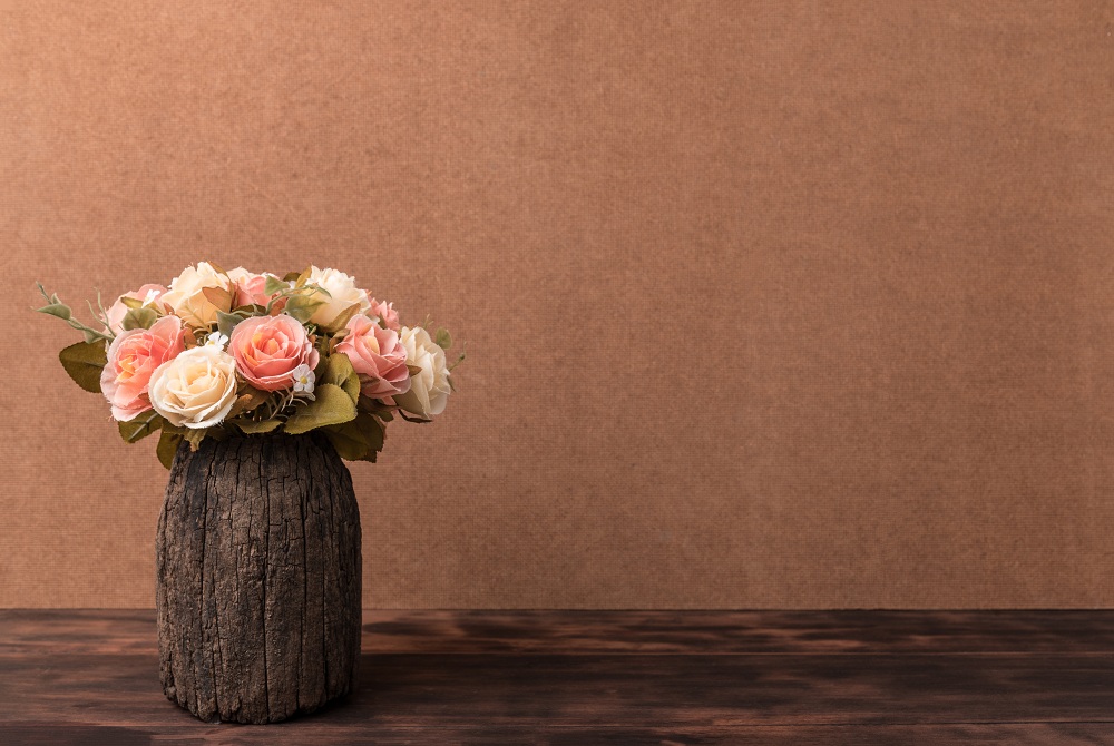 Wooden Vase