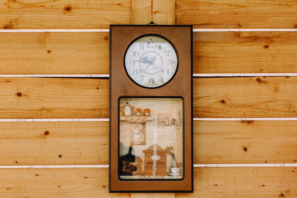 Wooden Wall Clock