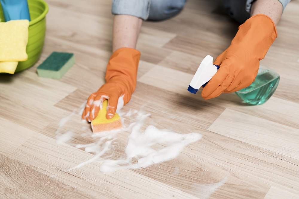 Laminates are easy to clean flooring Laminates are easy to clean flooring