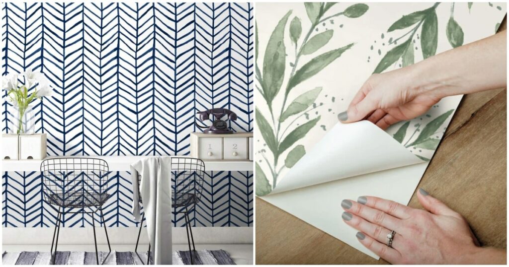 Peel and stick wallpaper for Renters Peel and stick wallpaper for Renters