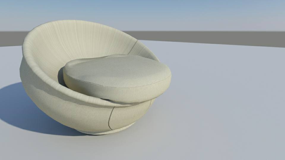 A grey chair