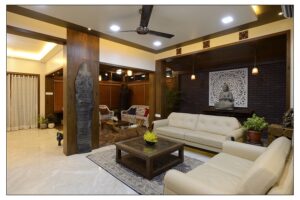 A modern living room