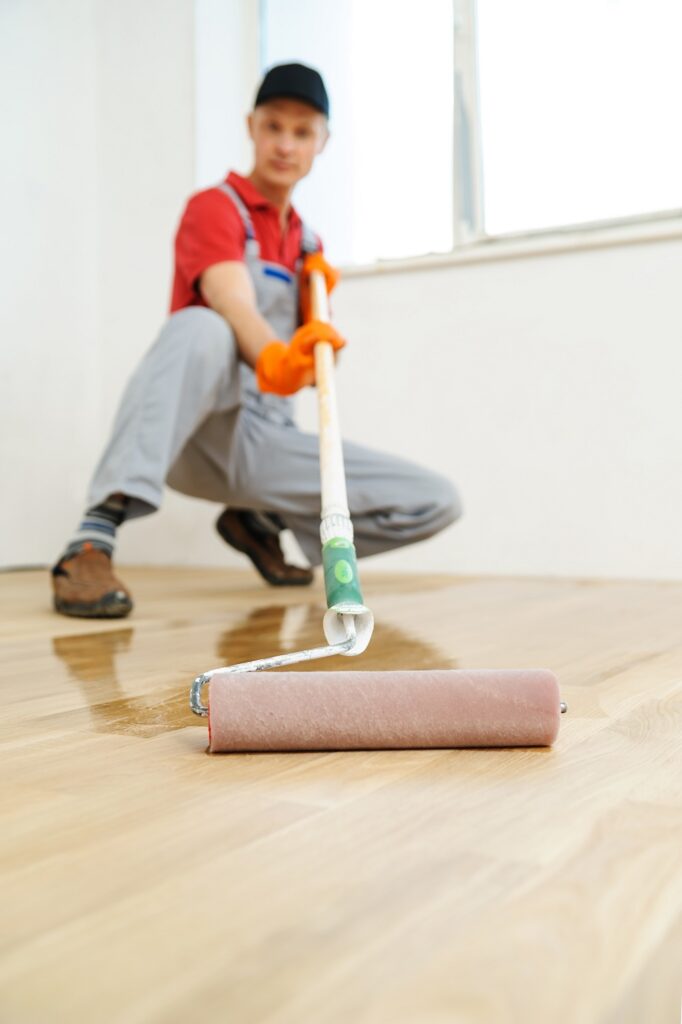 Apply Floor Paint Apply Floor Paint