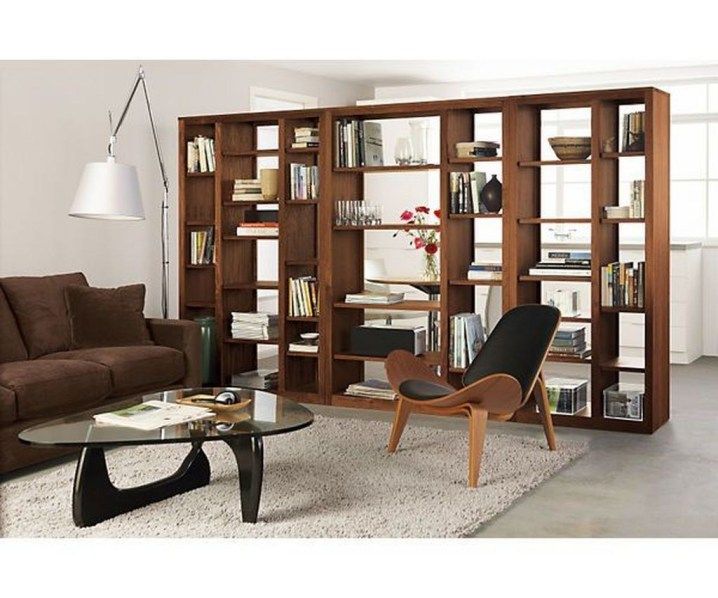 Bookshelf as Partition For Kitchen Bookshelf as Partition For Kitchen