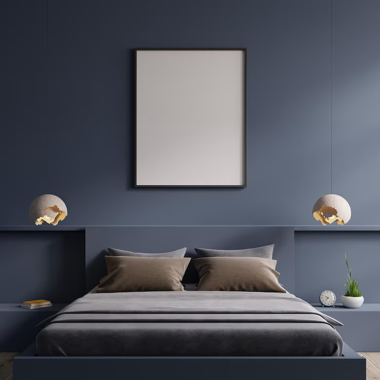 Darker colors for luxurious Bedroom Darker colors for luxurious Bedroom